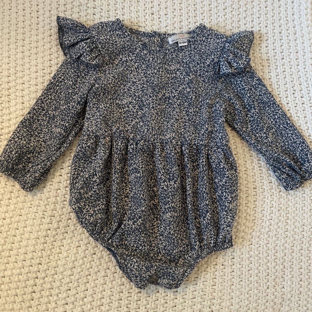 RHODES BUBBLE SHORTY ROMPER